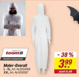 toom Baumarkt Maler-Overall Angebot