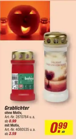 toom Baumarkt Grablichter Angebot