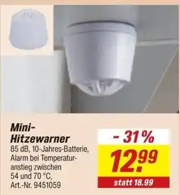 toom Baumarkt Mini-Hitzewarner Angebot