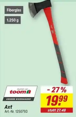 toom Baumarkt Axt Angebot