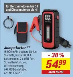toom Baumarkt Jumpstarter Angebot