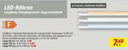 toom Baumarkt LED-Röhren Angebot