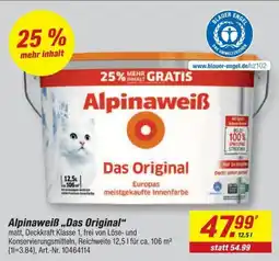 toom Baumarkt Alpinaweiß „Das Original“ Angebot