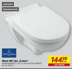 toom Baumarkt Villeroy & Boch Wand-WC-Set „O.novo“ Angebot