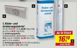 toom Baumarkt Klebe- und Armierungsmörtel Angebot