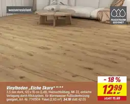 toom Baumarkt Vinylboden „Eiche Skara“ Angebot