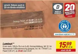 toom Baumarkt Laminat Angebot