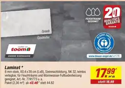 toom Baumarkt Laminat * Angebot
