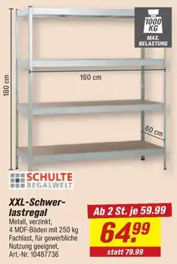 toom Baumarkt SCHULTE XXL-Schwerlastregal Angebot