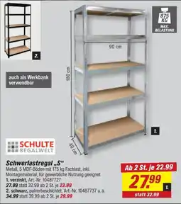 toom Baumarkt Schulterlastregal „S“ Angebot