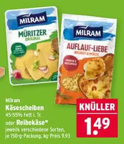 Wasgau Milram Käsescheiben Angebot