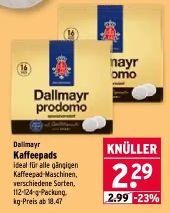 Dallmayr Kaffepads