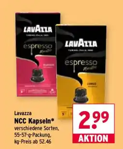 Wasgau Lavazza NCC Kapseln Angebot