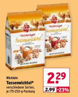 Wasgau Wicklein Tassenwichtel Angebot