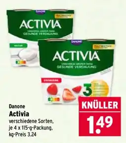 Wasgau Danone Activia Angebot