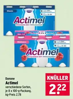 Wasgau Danone Actimel Angebot