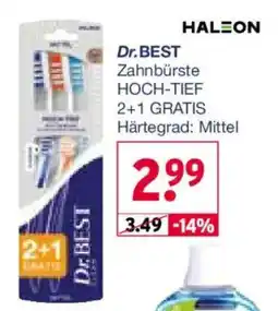 Wasgau Dr.BEST Zahnbrüste HOCH-TIEF Angebot