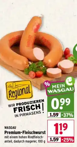 Wasgau WASGAU Premium-Fleischwurst Angebot
