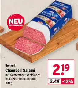 Wasgau Reinert Chambell Salami Angebot