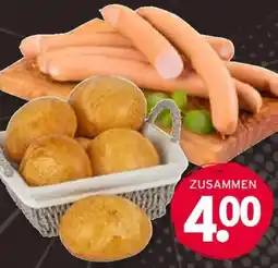 Wasgau Bratwurst mit Brötchen Angebot