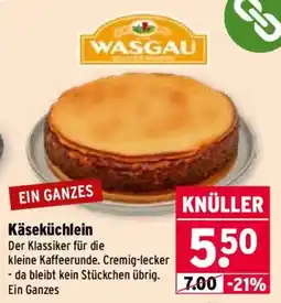 Wasgau WASGAU Käseküchlein Angebot