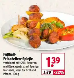 Wasgau Fußball-Frikadellen-Spieße Angebot