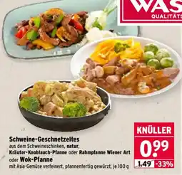Wasgau KNÜLLER Schweine-Geschnetzeltes Angebot
