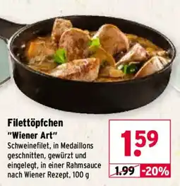 Wasgau Filettöpfchen "Wiener Art" Angebot
