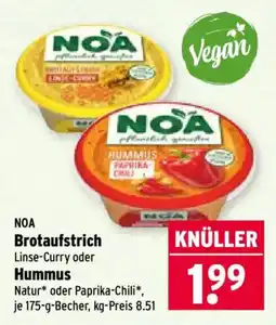 Wasgau NOA Brotaufstrich Angebot