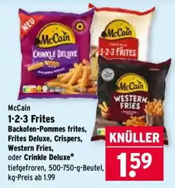 Wasgau McCain 1-2-3 Frites Angebot