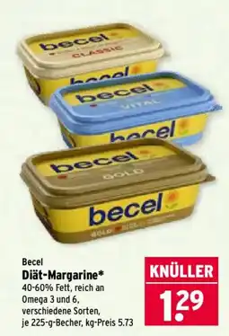 Wasgau Becel Diät-Margarine Angebot