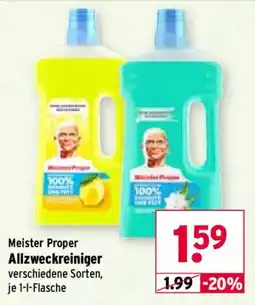 Wasgau Meister Proper Allzweckreiniger Angebot