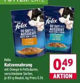Wasgau Felix Katzenfutter Angebot