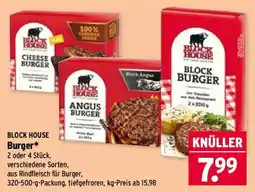 Wasgau BLOCK HOUSE Burger* Angebot