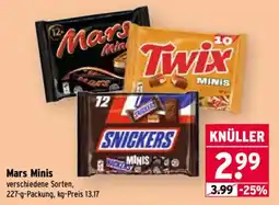 Wasgau Mars Minis Angebot