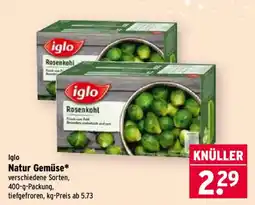 Wasgau iglo Rosenkohl Angebot