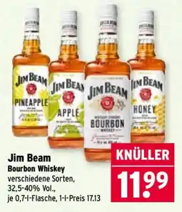 Wasgau Jim Beam Bourbon Whiskey Angebot
