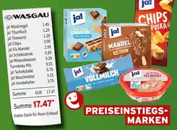 Wasgau ja! Müsliriegel Angebot