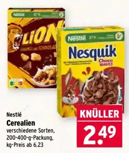 Wasgau Nestlé Cerealien Angebot