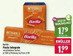 Wasgau Barilla Pasta Integrale Angebot