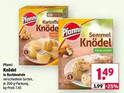 Wasgau Pfanni Knödel Angebot