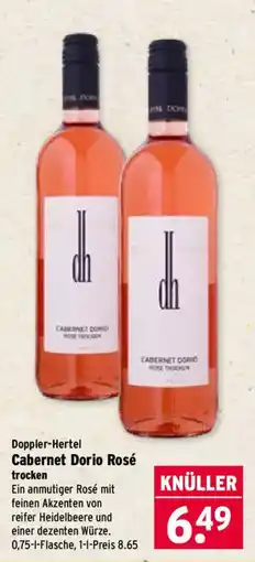 Wasgau Doppler-Hertel Cabernet Dorio Rosé trocken Angebot
