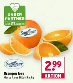 Wasgau Sanfucar Orangen lose Angebot