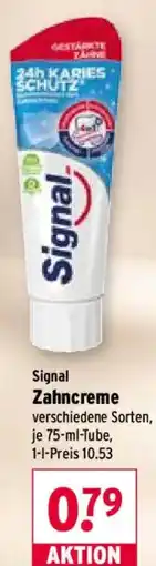 Wasgau Signal Zahncreme Angebot