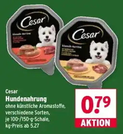 Wasgau Cesar Hundenahrung Angebot