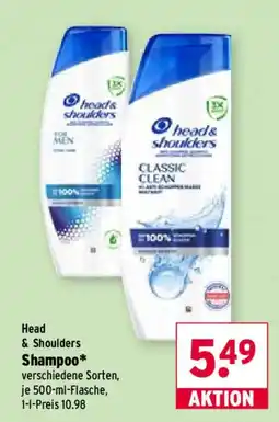 Wasgau Head & Shoulders Shampoo* Angebot