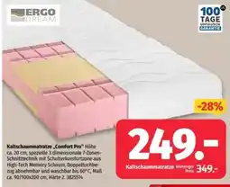 Segmüller ERGO DREAM Kaltschaummatratze „Comfort Pro“ Angebot