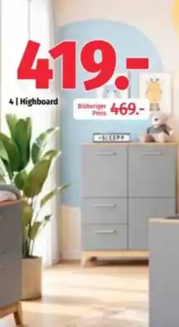 Segmüller 4 | Highboard Angebot