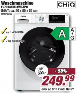 Poco Waschmaschine CHiQ Angebot