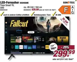 Poco LED-Fernseher 55U4500K Tizen Smart TV, UHD Angebot